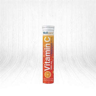Wellcare Vitamin C 1000 mg + Selenyum 15 Efervesan Tablet